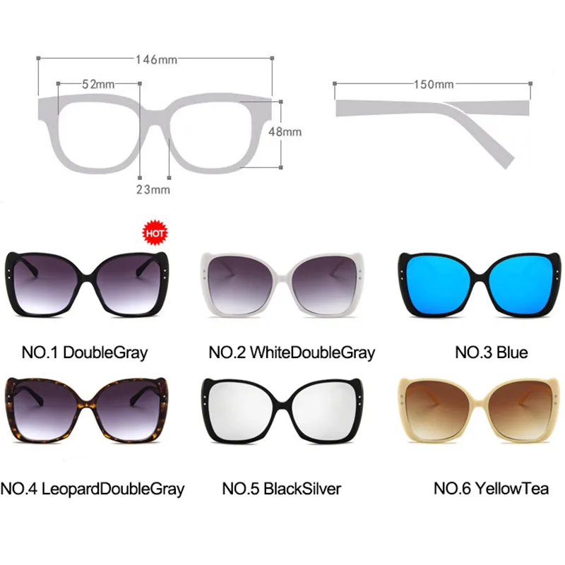 LeonLion ir 2021. Modes Vintage Lielā rāmja Saulesbrilles Sieviešu Retro Brilles Vīriešiem Leopard UV400 Oculos De Sol Feminino UV400