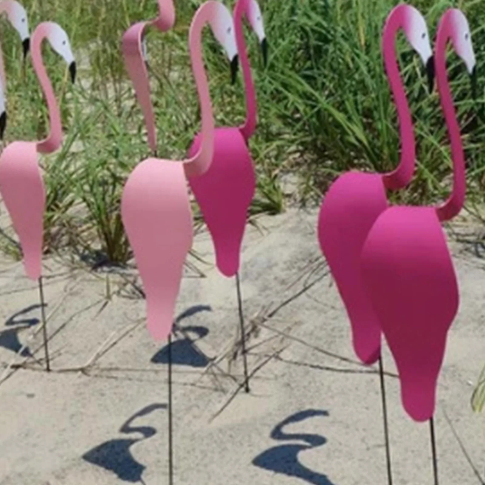 Maisa Putnu Whimsica Un Unikālās Dinamisko Putnu Spins Ar Nelielu Vēja Flamingo Ripu, Lai Pagalmā Dārza Mājas Apdare