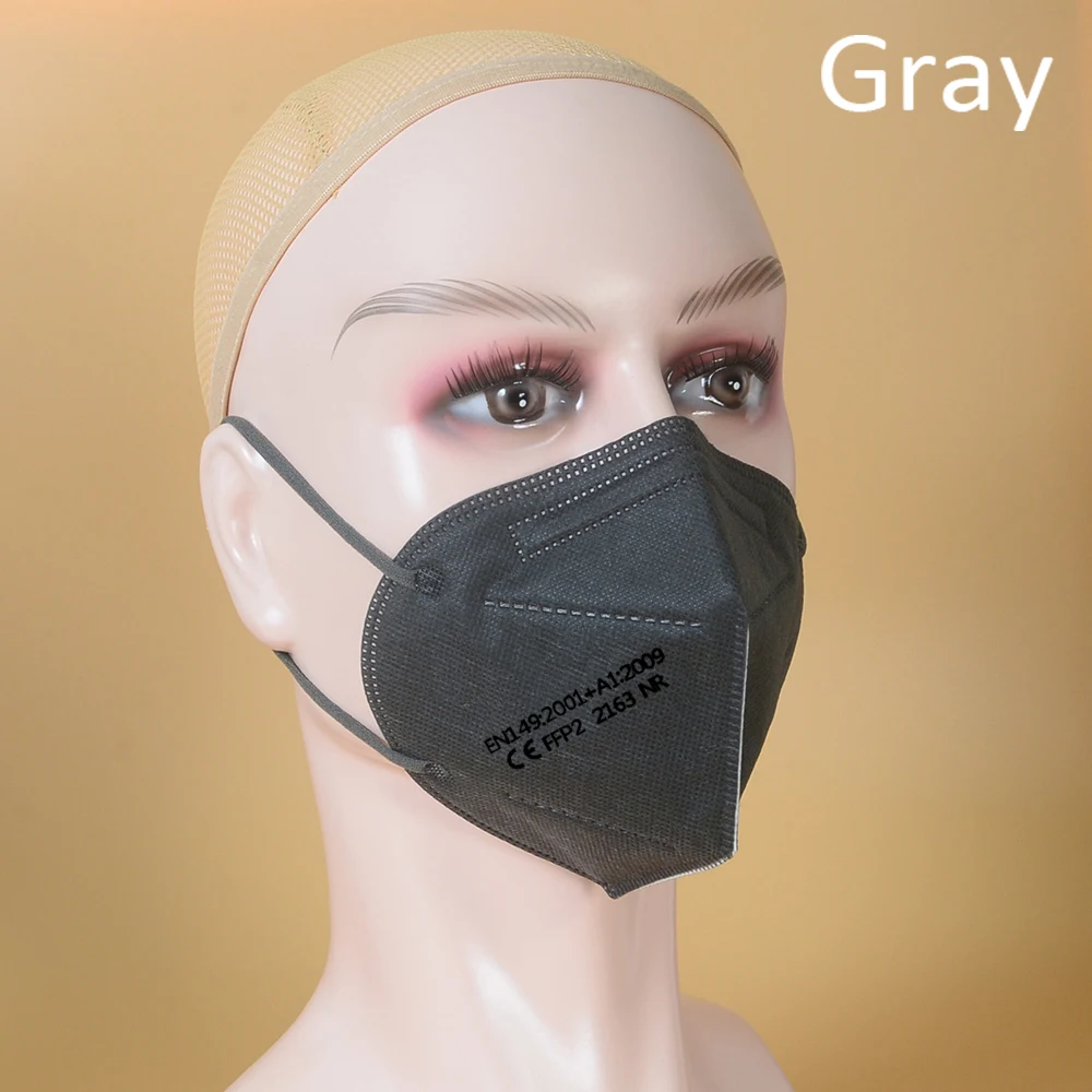 Maska Sejas FFP2 maska Muti Maske gp2 Drošības aizsargātu maska 95% Filtrēšanas maske putekļu sejas maska mascarillas CE sertifikācija