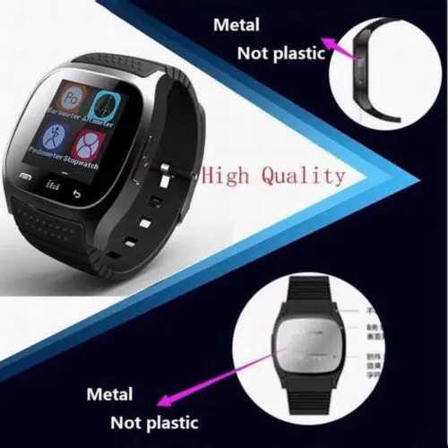 Mate Rokas Ūdensizturīgs Bluetooth Smart Skatīties Uz Android HTC, Samsung iPhone iOS