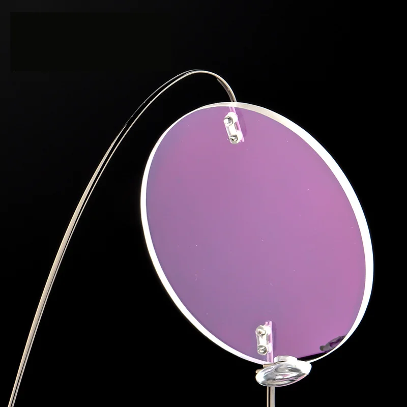 Modes Kārta Titāna Sakausējuma Brilles Rāmis Retro Super Elastic Bezrāmju Tuvredzība Briļļu Rāmis Notīrīt Objektīvu viltus Sieviešu Briļļu