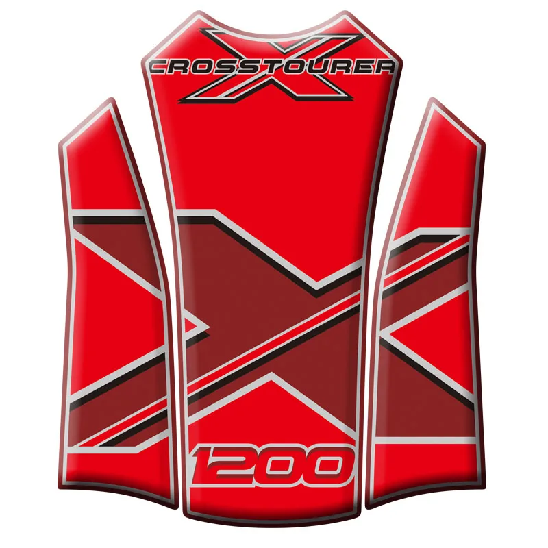 Motociklu 3D Degvielas Tvertnes Aizsardzības Uzlīmes Uzlīmes Honda VFR1200X Crosstourer 2012. -. Gadam Tvertne Uzlīmes