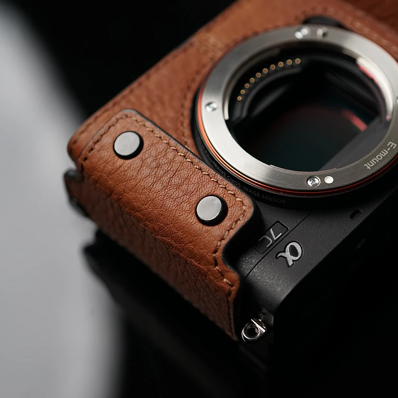 MrStone Sony A7C Kameru Gadījumā, Roku darbs Īstas Ādas Segumu Piederumi