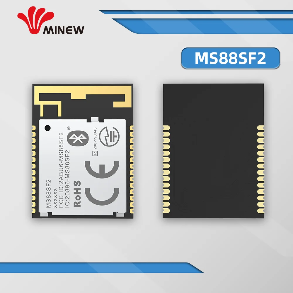 MS88SF2 Un Ļoti Elastīgas, Ultra-Low Power Bezvadu BLE 5.0 Modulis, Pamatojoties Uz 2.4 ghz nRF52840 SoCs Atbalsta USB NFC režģtīkla