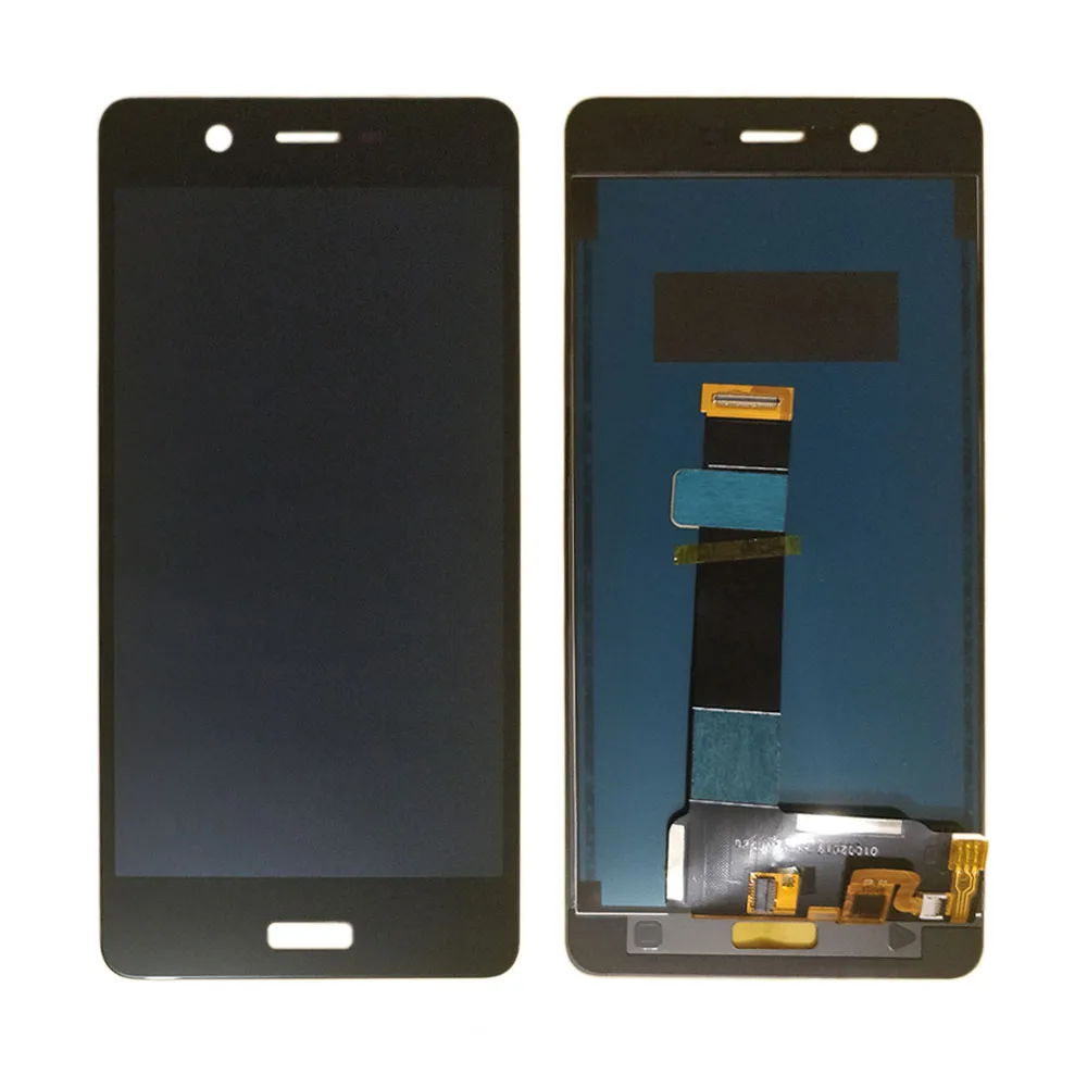 N5 Ekrāns Nokia 5 LCD Displejs, Touch Screen Digitizer Montāža Rezerves Daļas, Oriģinālās LCD displejs priekš Nokia N5 Displejs TA-1030