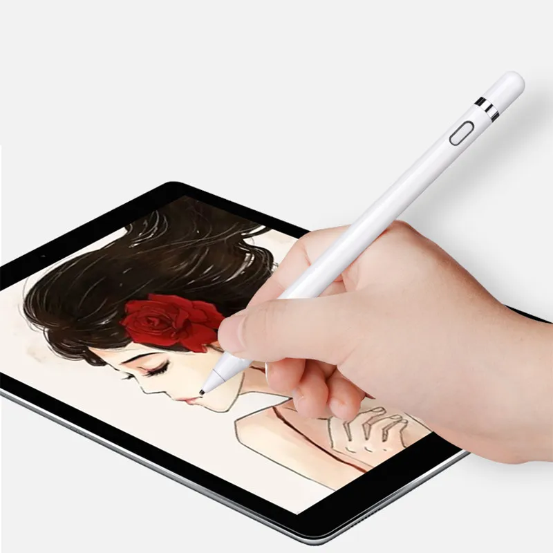 Nav Nepieciešams Blutooth Universal Aktīvi Stylus Pildspalva Huawei iPhone iPad Smart Tālrunis, Tablete PC, Capacitive Touch Screen Zīmējums