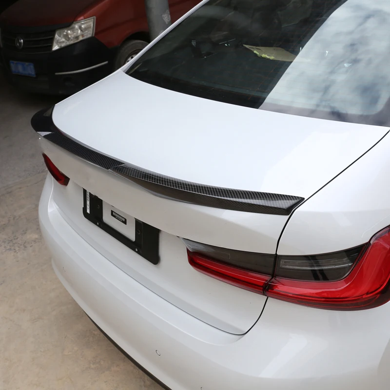Nekustamā Oglekļa Automašīnu Pārnesumu Pārslēgšanas Panelis Galvas Vāka Spoilers Atpakaļskata Spoguļa Apdare BMW 3. Sērijas G20 G28 320li 