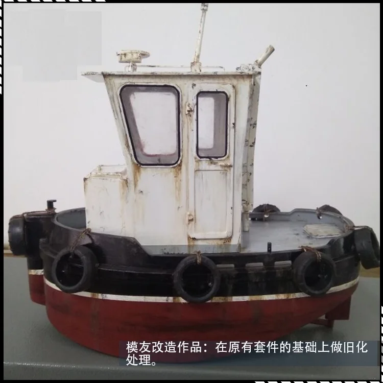 NIDALE Modelis Mērogā 1/18 push laivu modeļa komplekta Modelēšana elektriskā kuģa modelis angļu rokasgrāmatas