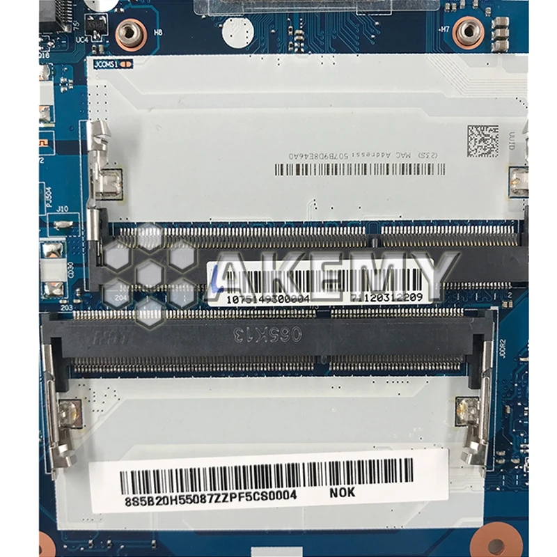 NM-A281 mainboard Lenovo G50-45 klēpjdators mātesplatē ACLU5/ACLU6 NM-A281 ar A6 PROCESORU, R5 M230 GPU Testā darbam oriģināls
