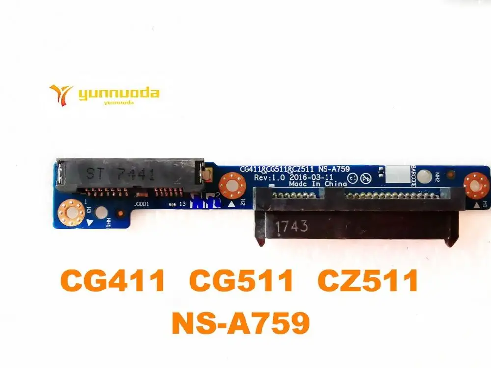Oriģināls par lenovo 310-15 510-15 320-15 Cieto Disku (HDD CG411 CG511 CZ511 NS-A759 pārbaudītas labas bezmaksas piegāde