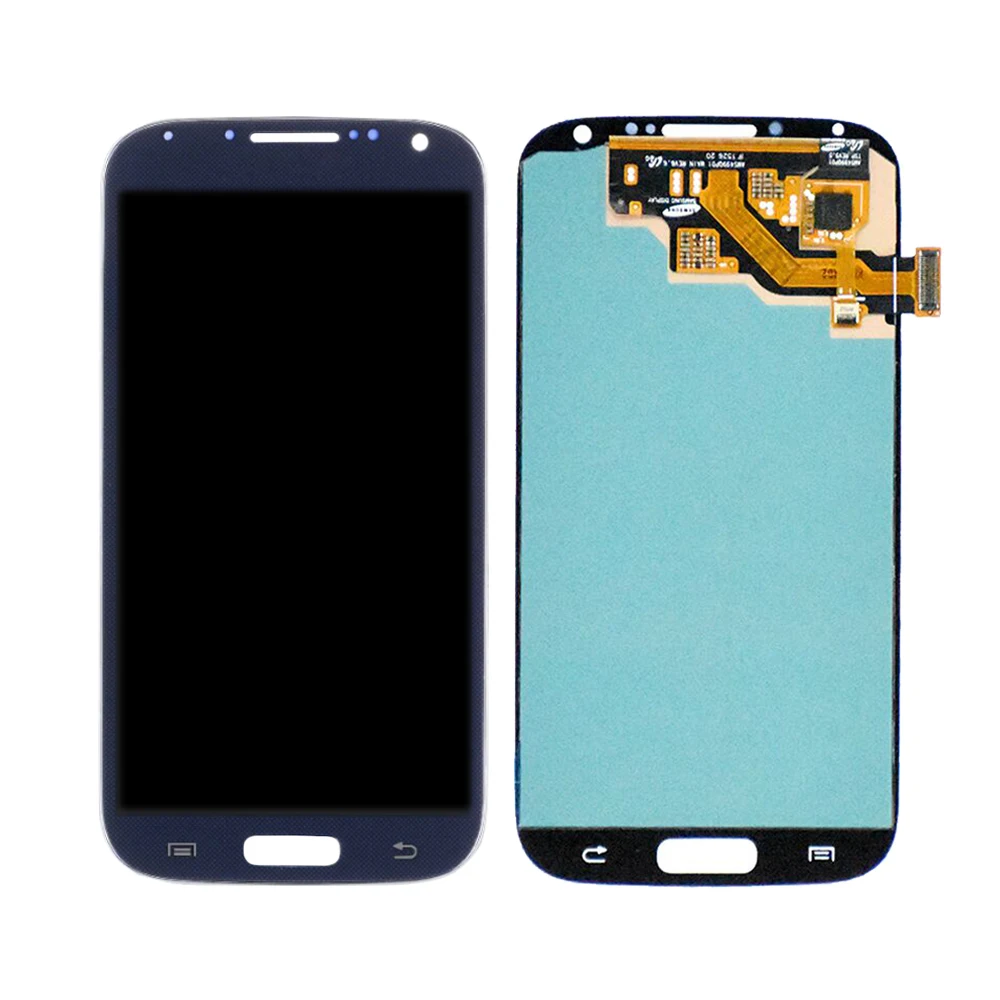 ORIĢINĀLS SAMSUNG Galaxy S4 LCD skārienekrānu, Digitizer Montāža Samsung S4 Displejs withFrame Nomaiņa i9500 i9505 i337