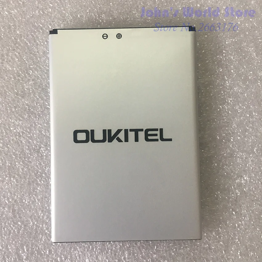 Oukitel U7 MAX Akumulatora Oriģināls 2500mAh Rezerves Akumulatoru Nomaiņa Oukitel U7 MAX Mobilais Tālrunis