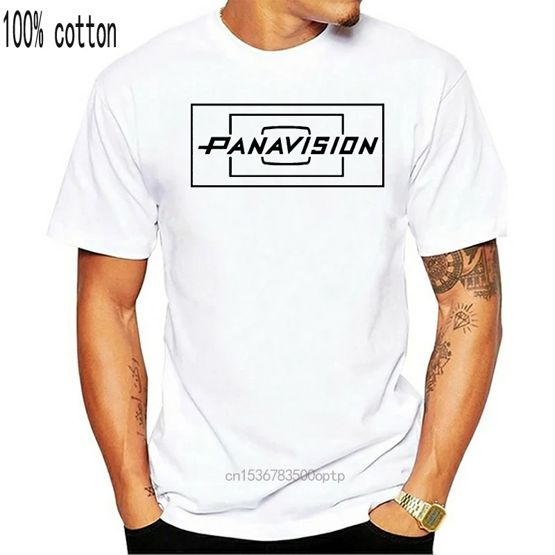 Panavision Logo T krekls Filmu tee halloween šausmu kino filmu kameru video, foto dizains, logotips