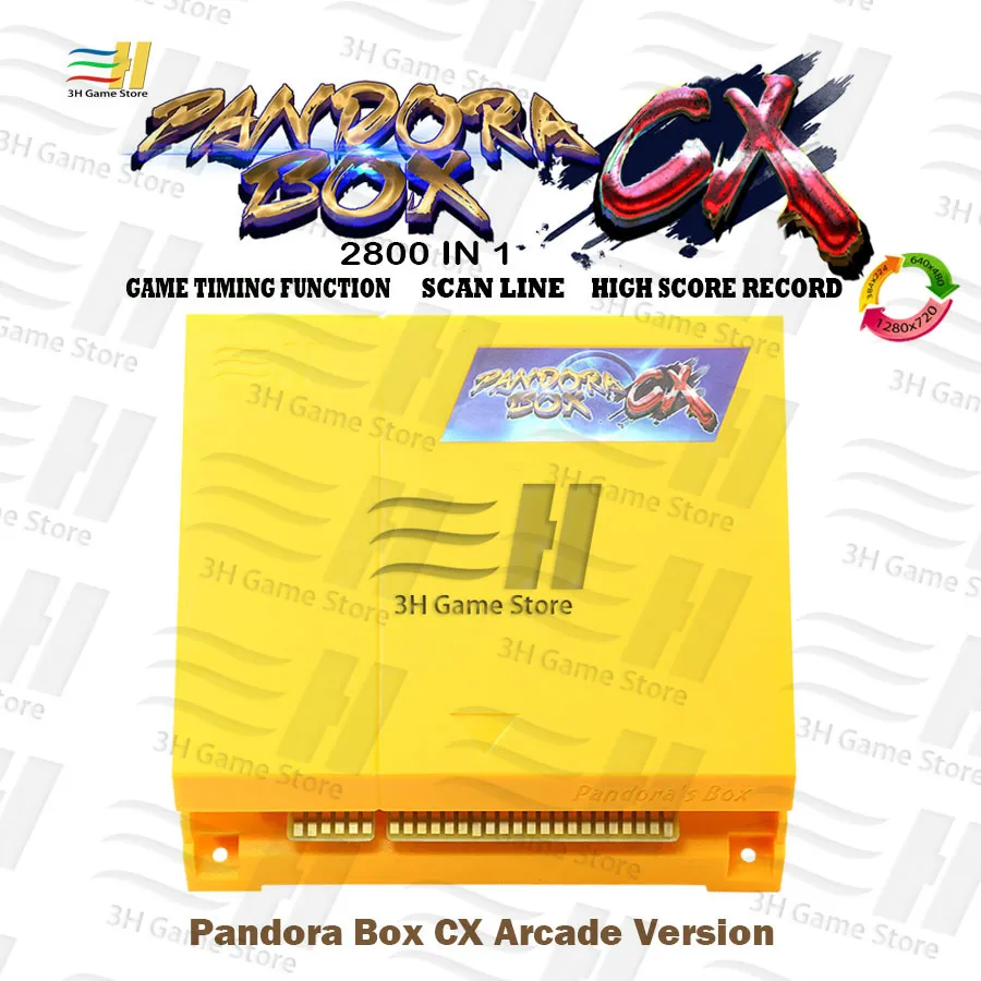 Pandora Box CX 2800 1 Arcade jamma valdes CRT CGA VGA HDMI ir savietojams arcade machine ministru kabineta rekordu ierakstītu 3D tekken