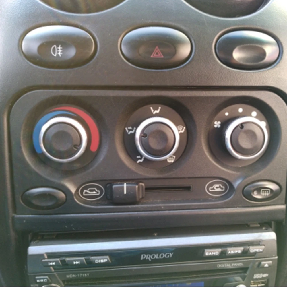 Par Daewoo Matiz Chevrolet Prieku Ekskluzīvas 98 Slēdzis Slēdzis Ar Pogām Sildītāja Siltuma Klimata Kontroles Pogas Izsauc Kadru A/C Gaisa Slēdzis Vāciņu