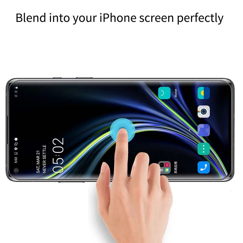 Par OnePlus 8 Stikla Nillkin 3D DS+MAX Ekrāna Aizsargs, lai OnePlus 8 Pro Screen Protector Augstas Kvalitātes стекло