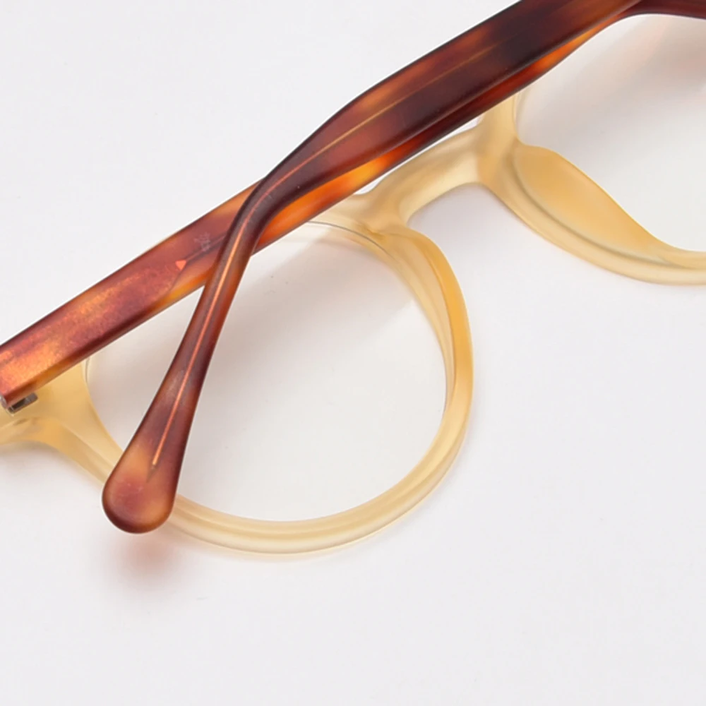 Peekaboo retro apaļas brilles rāmis sievietēm korejiešu stilā tr90 optiskās brilles man skaidrs, objektīvs acetāts pelēks augstas kvalitātes unisex