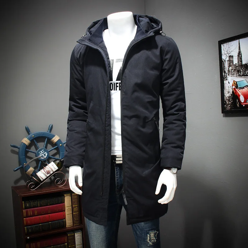 Plus lieluma 8XL garos ziemas polsterēta apģērbs vīriešu XL silts mētelis tauku bieza jaka kapuci kokvilnas bezmaksas piegāde uz leju