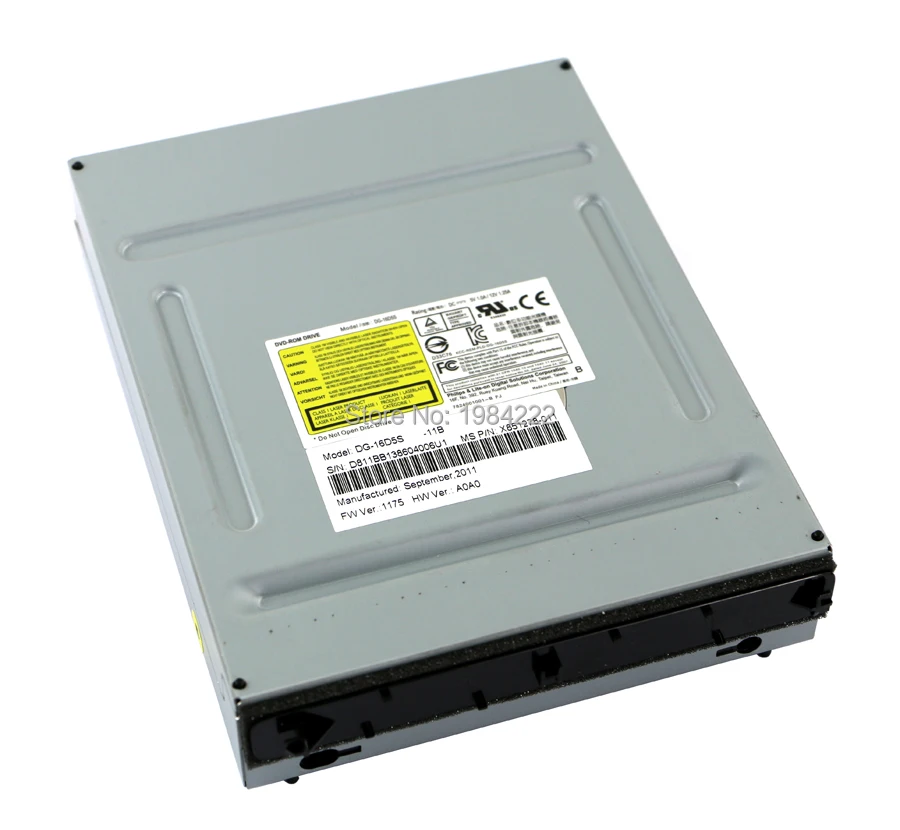 Rezerves sākotnējā Lite-On 1175 DG-16D5S DVD ROM Drive XBOX360 Slim