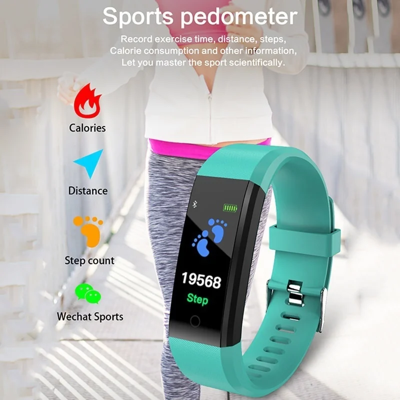 SHAOLIN Fitnesa Tracker asinsspiediens Ūdensizturīgs Rokas Joslā Aproce Smart Joslā Smart Joslā Skatīties Aproce Aproce
