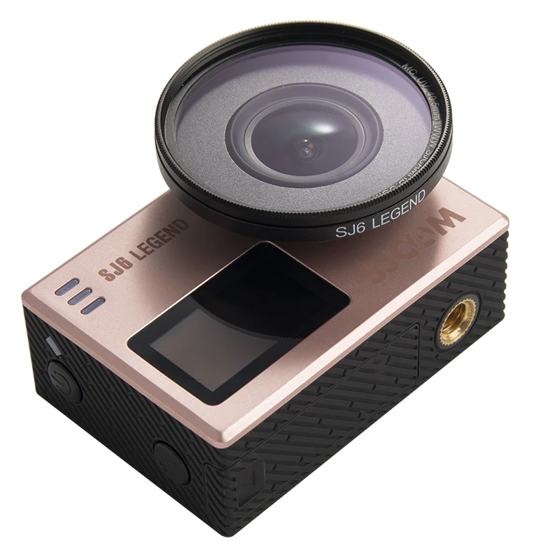 SJCAM Piederumi SJ6 MC UV Lens 40,5 mm ar Aizsardzības Klp Anti-Scratch Objektīvs UV Lēcas Aizsargs SJ6 Leģenda 4K Action Camera