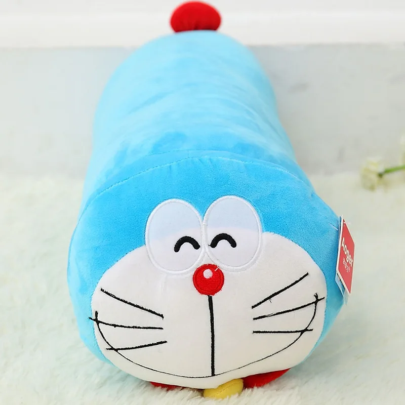 Sākotnējā Patiesu Atļauts Doraemon Spilvens Cute Kaķi Doraemon Ilgi, Cauruļu Cilindra Polsterējuma Spilvens