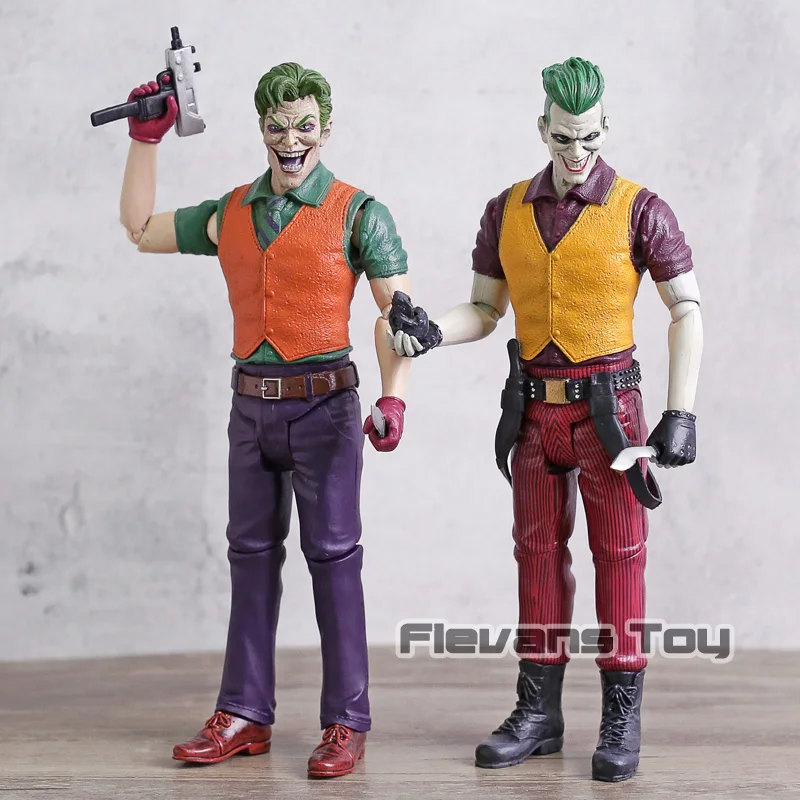 Sākotnējā Patiesu Brūss Veins Arkham Origins Joker PVC Rīcības Attēls Kolekcionējamus Modeļa Rotaļlietu 7