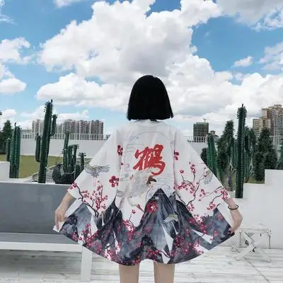 Tradicionālā Japāņu Kimono Vaļēju Jaku Cosplay Blūze 2020. Gadam, Sievietēm, Retro Streetwear Vīriešu Kimono Jaka Āzijas Apģērbu