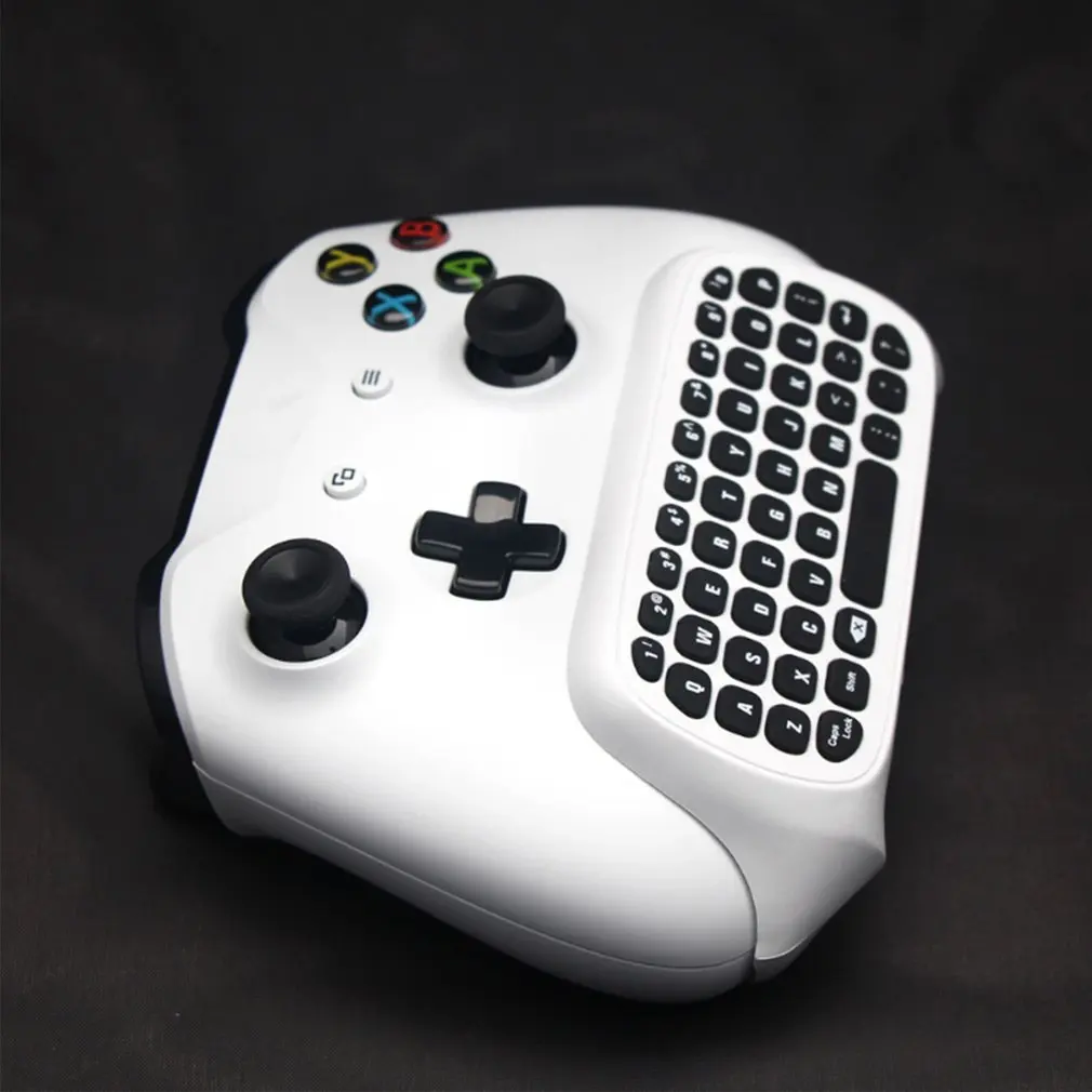 TY-64TYX-586For Xbox One S Čats pad Mini Spēļu Tastatūra, Bezvadu Tērzēšanas Ziņu Tastatūra ar Audio/Austiņas Jack Xbox Viens