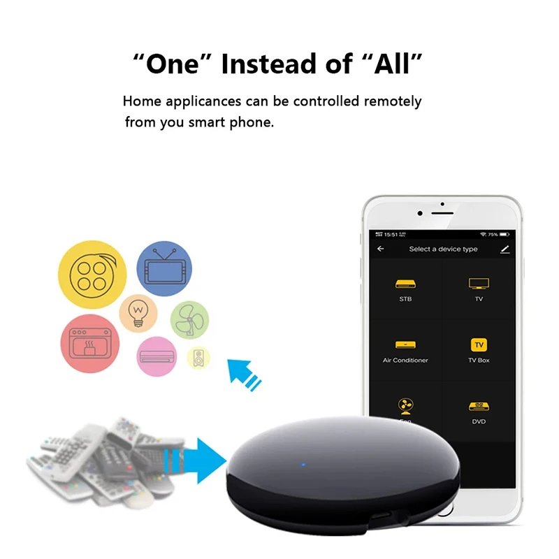 Universālā IS Smart Tālvadības WiFi Centrālās Home IS APP Kontroles Tuya Google Palīgs Alexa WiFi Smart Control, Mājsaimniecības