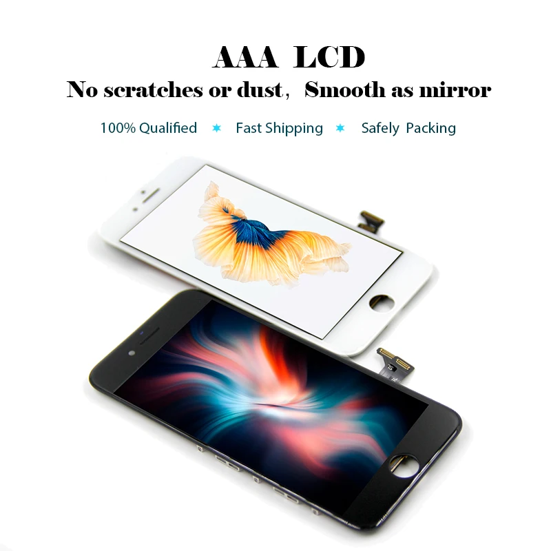 Vairumtirdzniecības 10 GAB./DAUDZ Testēti LCD iPhone 8. Capacitive Touch Ekrāns iPhone 8 LCD Montāža un Bezmaksas Piegāde