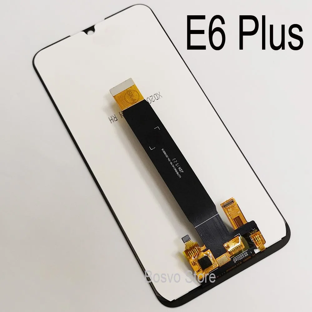 Vairumtirdzniecības 10 Gab./lote Moto E6 LCD PLUS Ekrāns ar Touch Digitizer Montāža