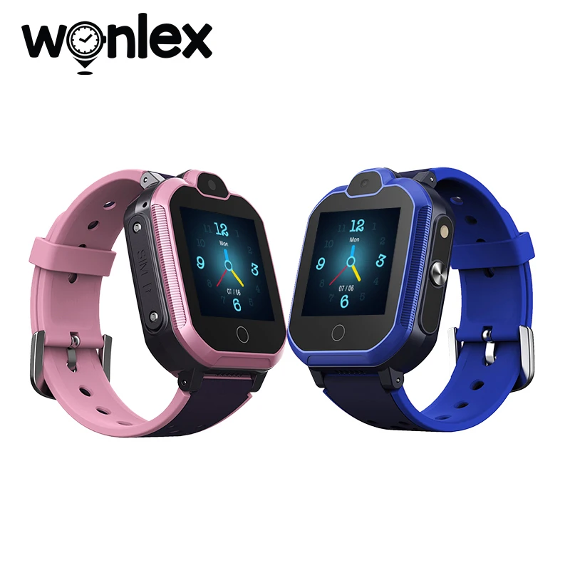 Wonlex KT30 Smart-Pulksteņi Bērniem Anti-Zaudēja GPS Tracker 4G WIFI SOS Video Zvanu Baby Dāvanu Smartwatch Android Mini Sim-Karti, Telefona