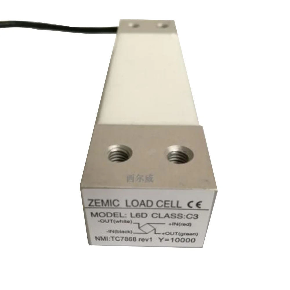 Zemic L6D-C3-20/50kg-0.4 B/3B Viena Punkta Slodzes šūnu 30kg 40kg IP65 Alumīnija Sakausējuma, ko Izmanto Platformu Svari Svēršanas Sensors