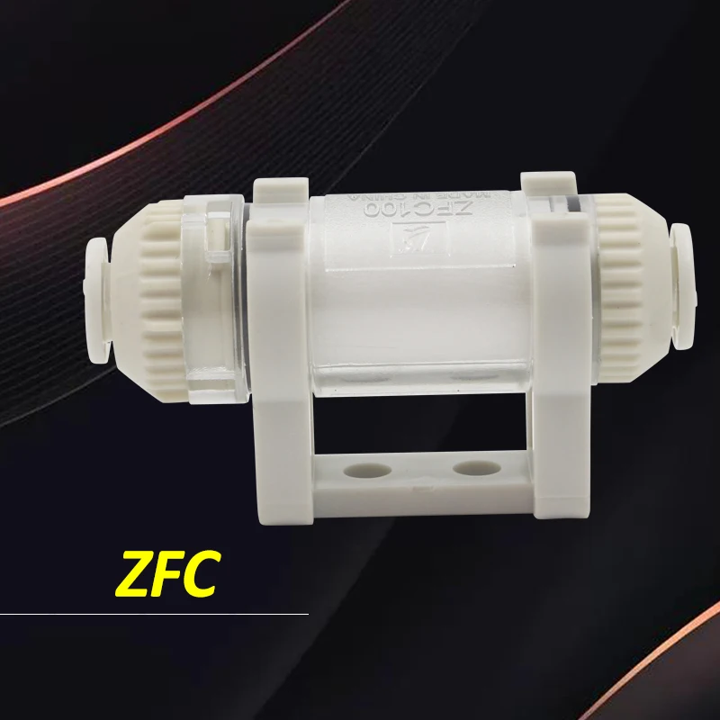 ZFC-line gaisa filtrs Cauruļvadu putekļu filtrs lielas plūsmas ZFC100-04B ZFC100-06B negatīvā spiediena filtru ZFC200-06B ZFC200-08B