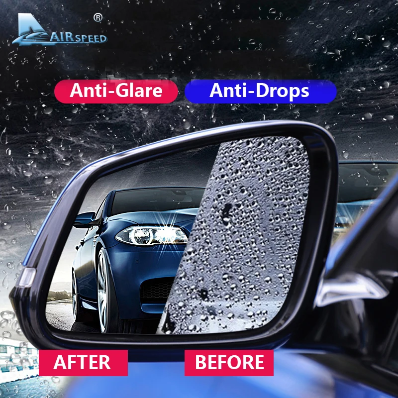 Ātrums Automašīnu Atpakaļskata Spogulis Anti Miglas Filmu Anti Glare Ūdensnecaurlaidīgs Uzlīme BMW F10 F20 F30 F15 F16 F25 F26 G30 F48 F01 F22 F23