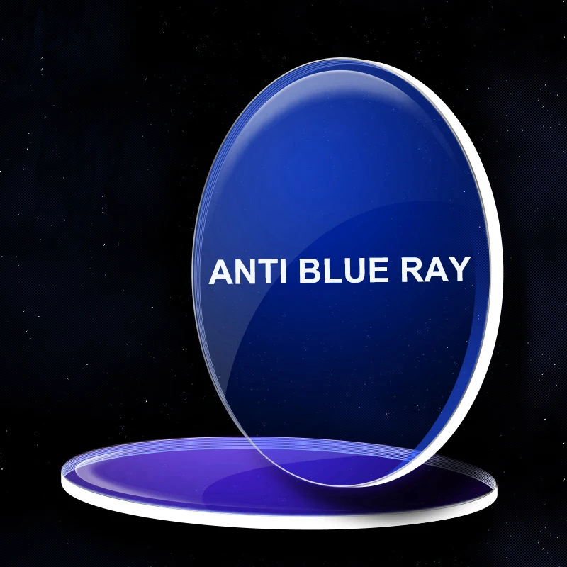1.56 (+6.00~-8.00) Recepte Pret Blue Ray CR-39 Sveķu Asfēriskie Brilles, Kontaktlēcas ,Tuvredzība Hyperopia vecuma tālredzība Optisko Objektīvu