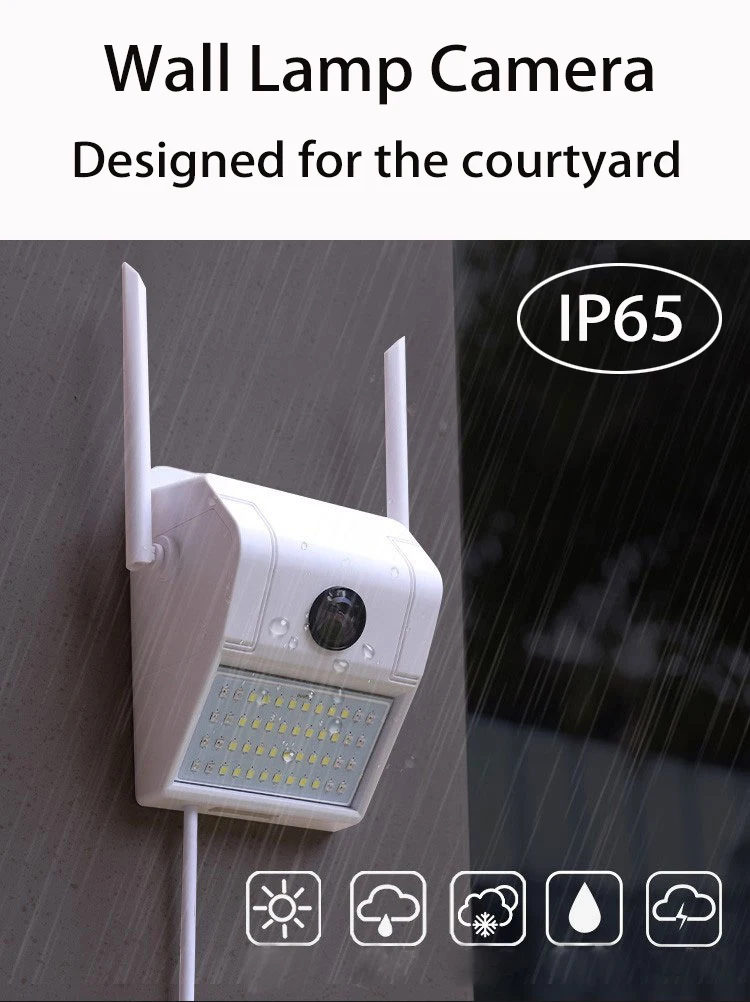 1080P Ūdensizturīgs Sienas Lampa IP Kameras IS HumanBody Indukcijas Videcam Kustību Smart Indukcijas Lampas Āra Kameras V380