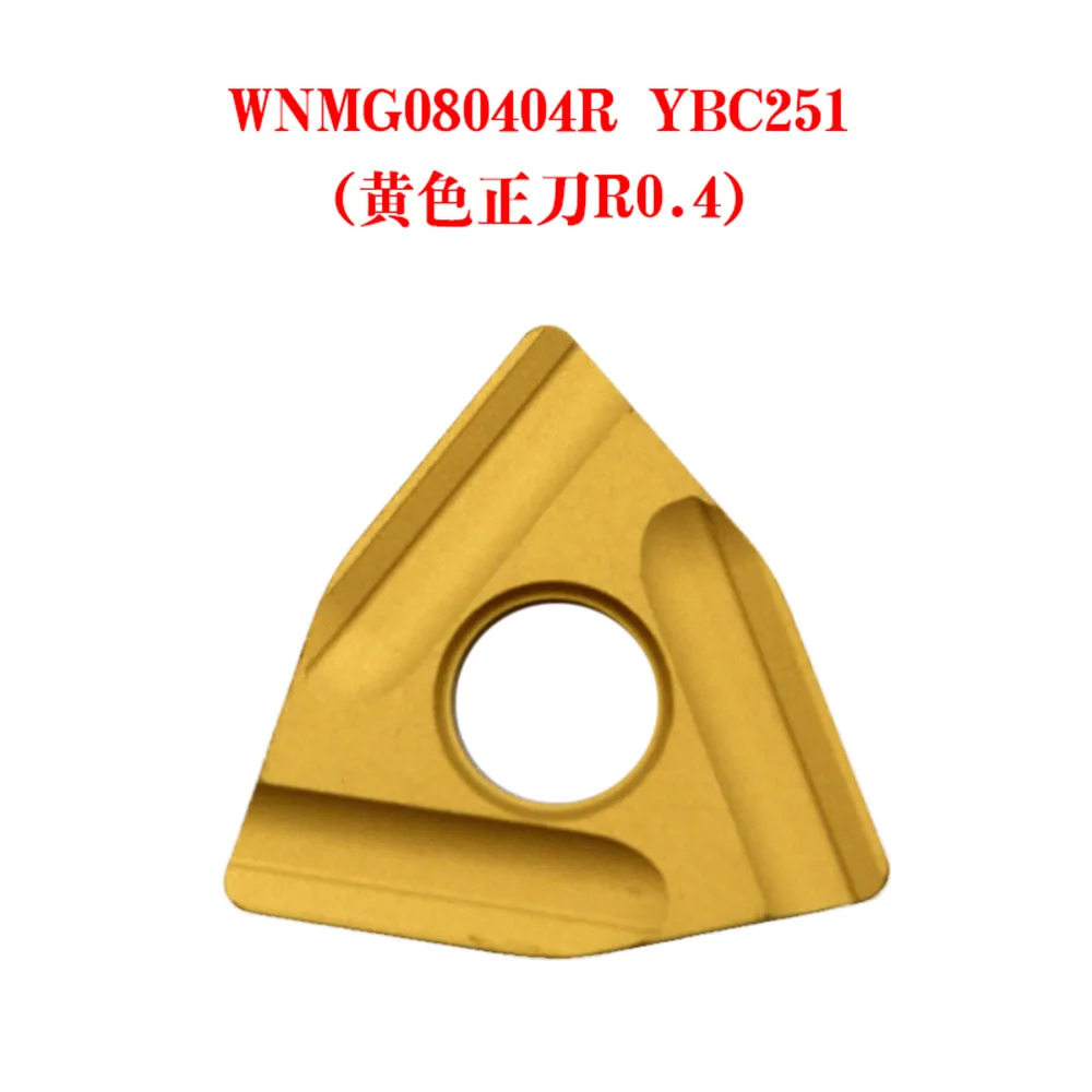 10PCS ZCC.CT WNMG080404L WNMG080408R YBC251 YBC252 oriģināls ārējais pagrieziena rīks karbīda asmens CNC virpas instrumentu bezmaksas shippin