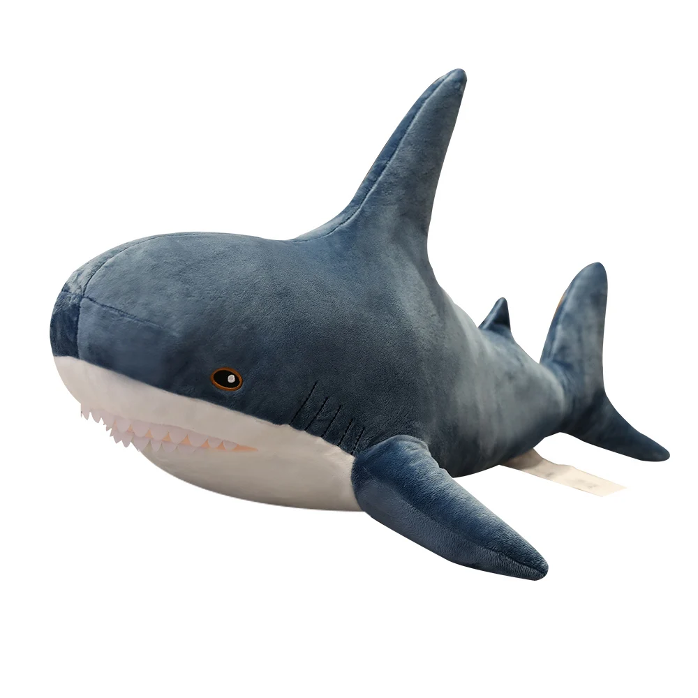 15-140cm Milzu Haizivs Plīša Rotaļlietu, Mīksto Pildījumu Speelgoed Dzīvnieku Lasījumā Spilvens Dzimšanas dienas Dāvanas Spilvenu Lelle Dāvanu Bērniem