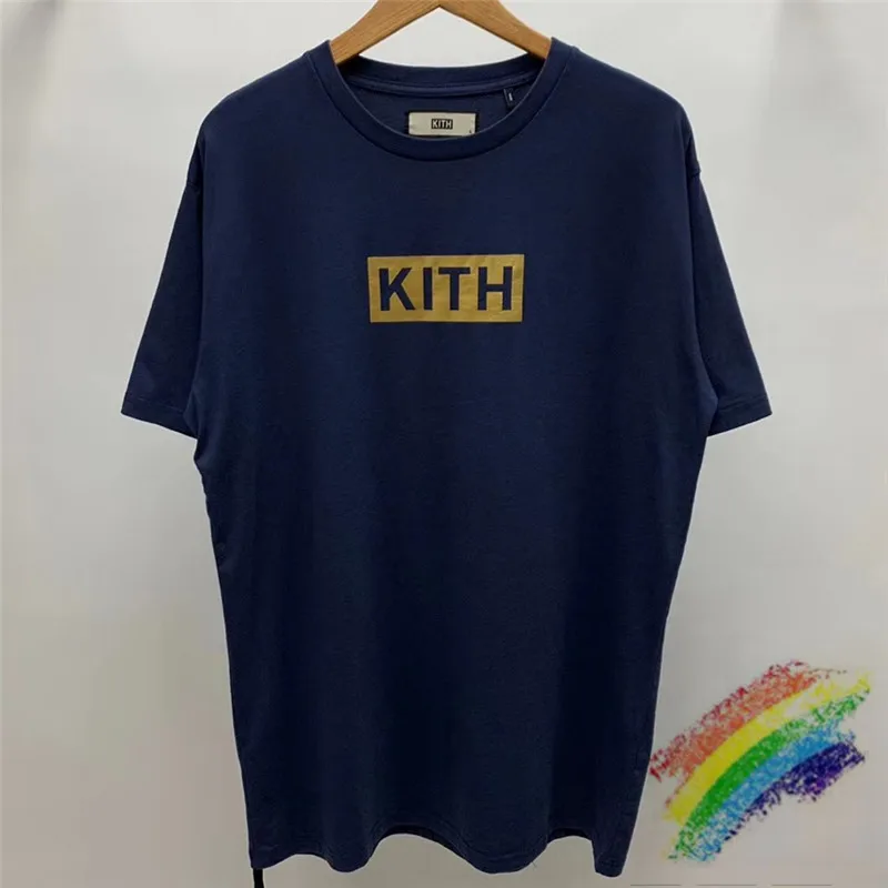 2017 Kith Pasaules Patiesā Mīlestība Tava Pilsēta Tee T krekls Vīriešiem Wome 1:1 Labāko kvalitāti Izšūšana karogu KITH Streetwear T-krekls, t