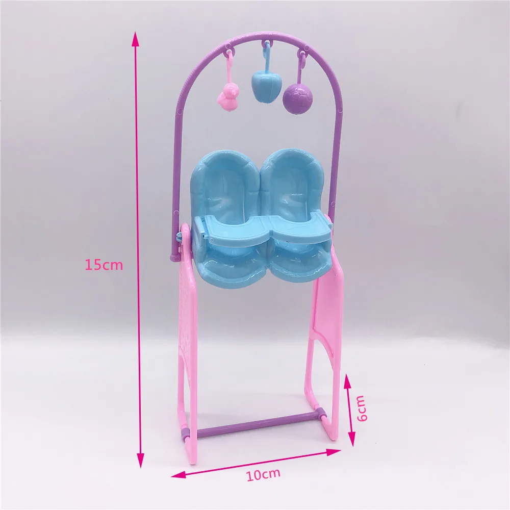 2020 jaunākās modes Barbies Princess leļļu piederumi, bērnu gultiņa, guļamistabas sērijas plastmasas bērnu rotaļu māja rotaļlietas
