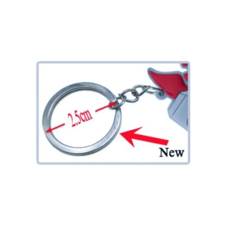 20pcs/daudz Karikatūra Keychain PVC Keyring Bērniem Dāvanas Atslēgu piekariņi Atslēgu Segtu Personas Labā, Rotaslietas