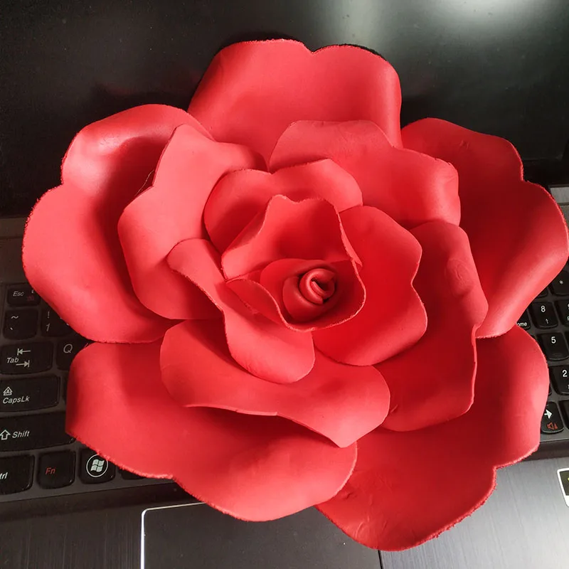 25 Cm Mākslīgs Putu Rozēm Lieli Ziedi Sienas Kāzām Pasūtījuma Putu Ziedu Sienas DIY Ziedu Loga Fona Izkārtojums