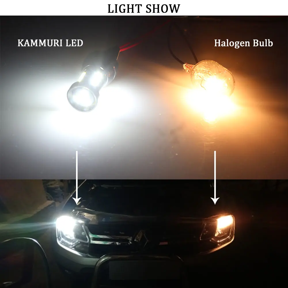 2gab CANBUS Balts H16 LED 5202 PS19W LED Spuldzes, Audi A3 8P Sportback 2008. - 2013. gadam DRL LED Dienas lukturi (ar Halogēna lukturis)
