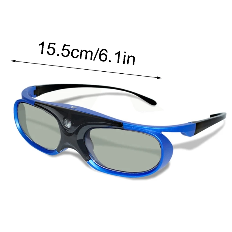 3D Brilles Aktīvai Slēdža Uzlādējams Brilles DLP-Link Optama Projektori H05A
