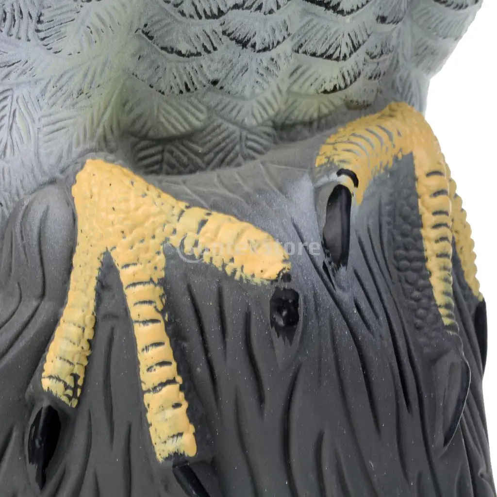 3D Spilgti Reāli Eagle Hawk Medību Šaušanas Mānekļi Kaitēkļu Kontroles Putnu, Baložu Vārna Scarer Scarecrow Dārza Dekoru, Rotājumu