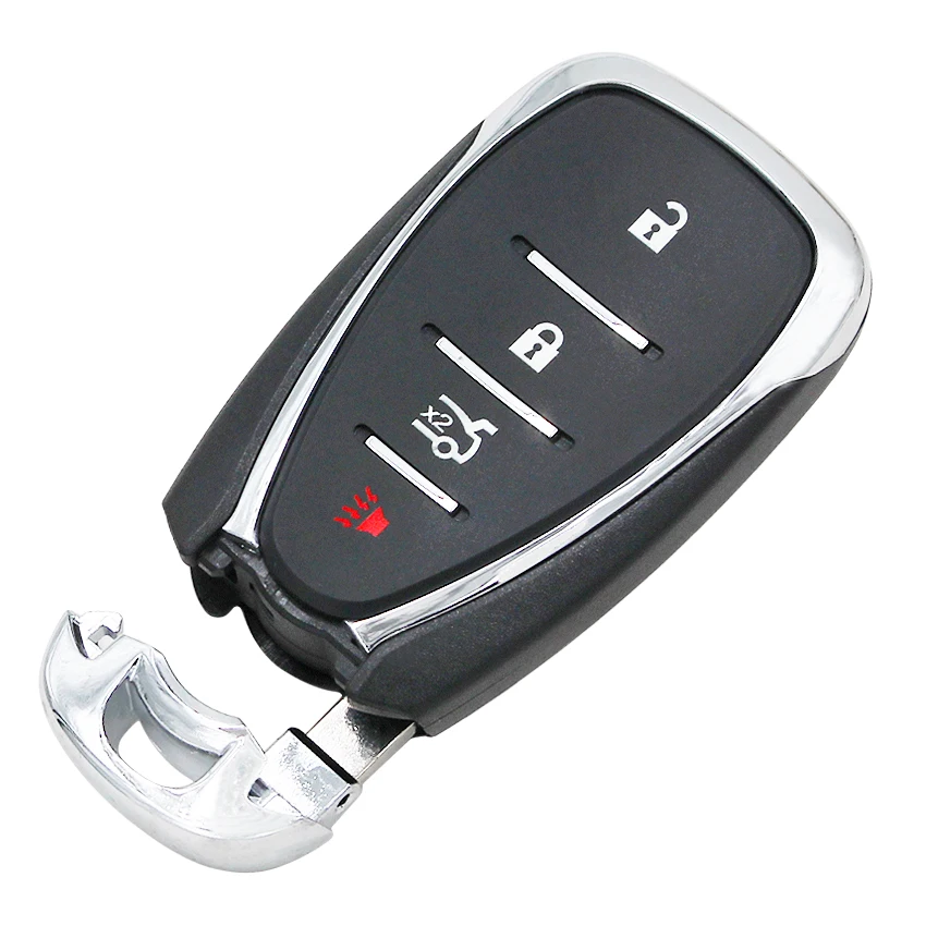 4 Pogu, Smart Tālvadības Atslēgu Fob 315MHz vai 433MHz ar ID46 mikroshēmu Chevrolet Camaro Ekvinokcija Cruze Malibu Dzirksteles HYQ4AA / HYQ4EA