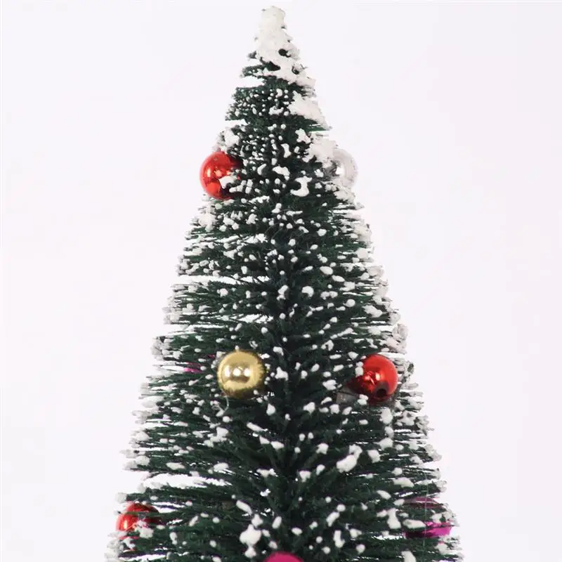 4GAB Mini Ziemassvētku Eglīte Mākslīgā Salts Galda Rotājumu Ziemassvētku Dekori DIY Ziemassvētku Eglītes Dekorēšanai Ziemassvētku Eglīte