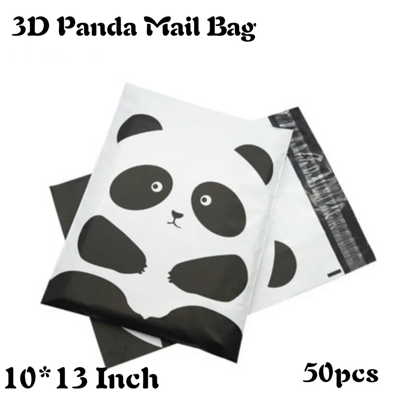50gab 3D Panda Kurjeru Soma 10*13